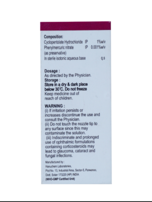 CYCLOPEDIA EYE DROPS